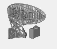 Radar DRBV-23 1/200  x1 en impression 3D