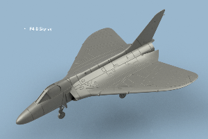F-4 D Skyray x5 1/700 - impression 3D