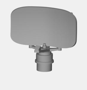 Radar DRBV-51B 1/100 x1 en impression 3D