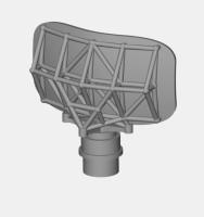 Radar DRBV-51B 1/200 x1 en impression 3D