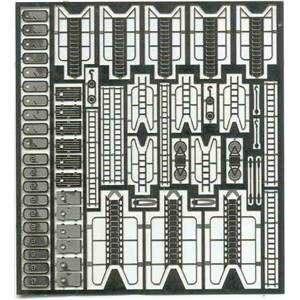 Pièces détail (portes, escaliers, échelles en différentes tailles) 1/200