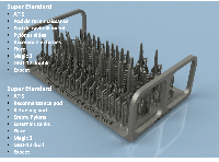 Super Etendard Marine 1/400 x5 - impression 3D