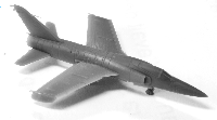 F-11 F Tiger ailes repliées x5 1/700 - impression 3D