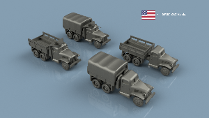 GMC 1/350 x10 - impression 3D