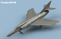 Etendard IV 1/400 x5 - impression 3D