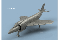 F-3 H Demon x5 1/700 - impression 3D
