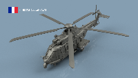 EC-725 Caracal - ALAT x2 1/400 - impression 3D