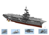 PRECOMMANDE PACK2- Porte-avions Charles de Gaulle + groupe aérien OFFERT 1/400 - impression 3D