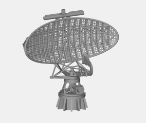 Radar DRBV-26D 1/200 x1 - impression 3D