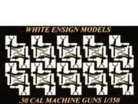 USN Mitrailleuse refroidie par eau de calibre 0.50 , affut simple (x20) 1/350 