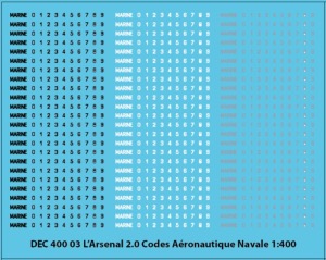 Codes Aéronautique Navale 1/400