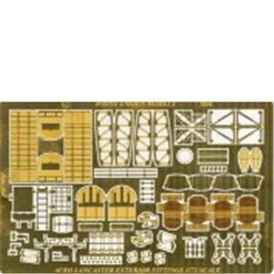 1/72 Avro Lancaster, détails extérieurs (pour kits Airfix, Revell & Hasegawa) PE 7225