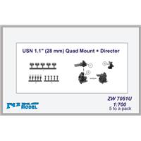 USN 1.1" (28 mm) Quad Mount + Director