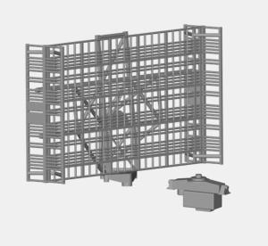 Radar DRBV-20C 1/144  x1 en impression 3D