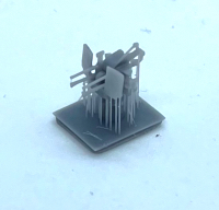 Kriegsmarine FlakVierling 20mm C30 1/700 x6 en impression 3D