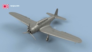 Nakajima B5N KATE 1/100 x1 - impression 3D