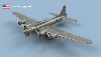 Boeing B-17 Flying Fortress 1/700 x1 - impression 3D