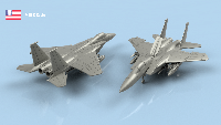 McDonnell Douglas F-15 1/400 x5 - impression 3D