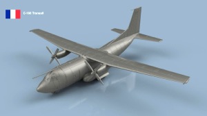 C-160 Transall 1/400 x1 - impression 3D