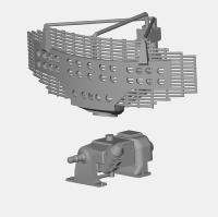 Radar DRBV-11 1/200 x1 en impression 3D