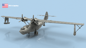 Consolidated Catalina 1/400 x1 - impression 3D