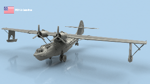 Consolidated Catalina 1/700 x1 - impression 3D