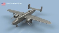 North American B-25 Mitchell 1/400 x1 - impression 3D