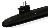 Sous-marin SNA classe Rubis 1/400 - en impression 3D