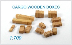 CARGO WOODEN BOXES 1/700