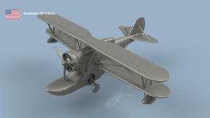 Grumman J2F Duck 1/144 x1 - impression 3D