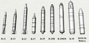 Missiles balistiques URSS 1/400 impression 3D
