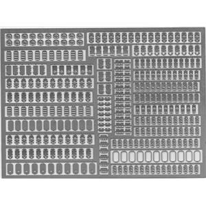 Assortiment de portes et écoutilles USN 1/700