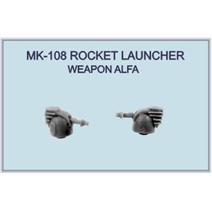 US Navy Mk.108 Rocket launcher weapon Alfa x 4