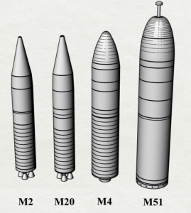 Missiles balistiques FR 1/700 impression 3D