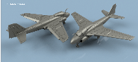 A-6 Intruder 1/400 x5 - impression 3D