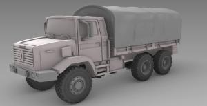 Renault GBC 180 x5 1/700 - impression 3D