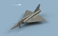 Mirage 2000 D x5 1/700 - impression 3D