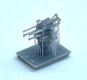 Kriegsmarine FlakVierling 20mm C30 1/400 x6 en impression 3D