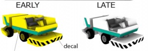 Tennant Deck Scrubber x5 1/200 - impression 3D
