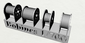 Bobines en résine 1/700 x40