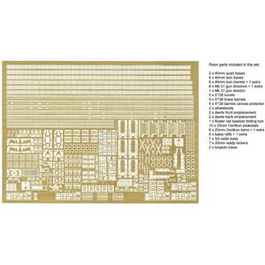 Kit d'amélioration USS The Sullivans pour kit Trumpeter 1/350