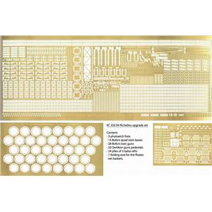 Kit détails cuirassé Richelieu 1/350