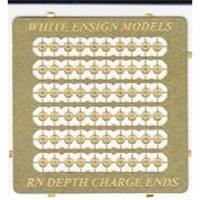 1/350 USN/Royal Navy, détails de charges de profondeurs (30 paires) PE 35129