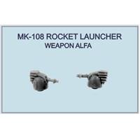 US Navy Mk.108 Rocket launcher weapon Alfa x 4