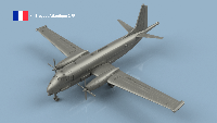 Bréguet Atlantic 2 France x1 1/350 - impression 3D