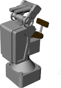 1540mm Zielsaule DKM 1/350 x6 en impression 3D