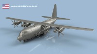 Lockheed AC-130 J Version Gunship x1 1/700 - impression 3D
