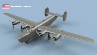 Consolidated B-24 Liberator 1/200 x1 - impression 3D