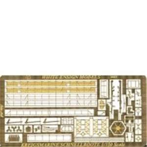 1/350 Schnellboot pour kit Trumpeter PE 35127