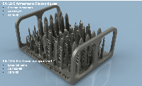 EA-18 G GROWLER x5 1/400 - impression 3D